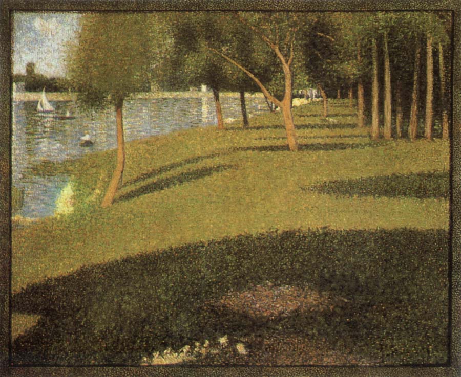 Georges Seurat The Grand Jatte of Landscape
